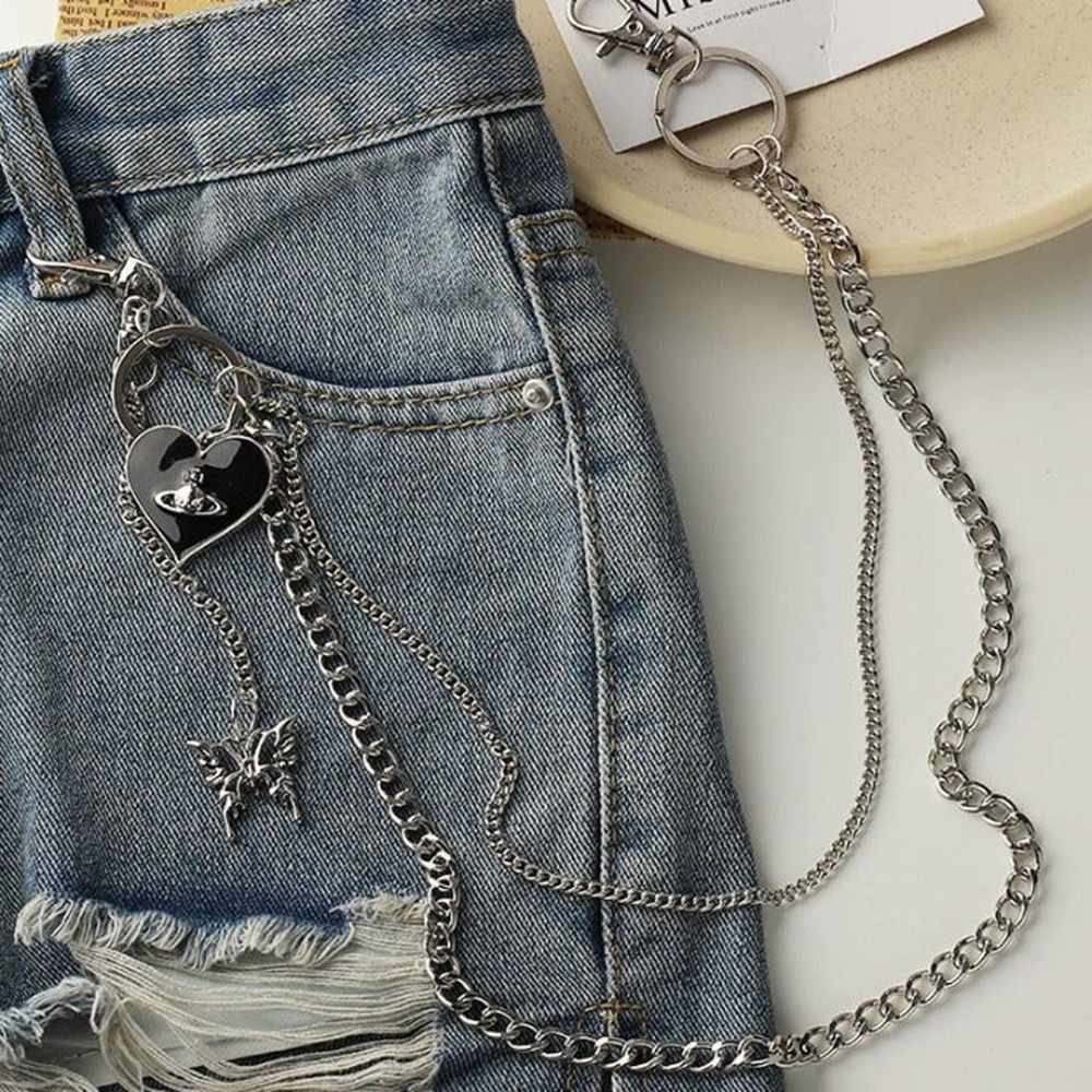 Waist Chain Hip Hop Fashion Jewelry Metal - Picture 1 of 6